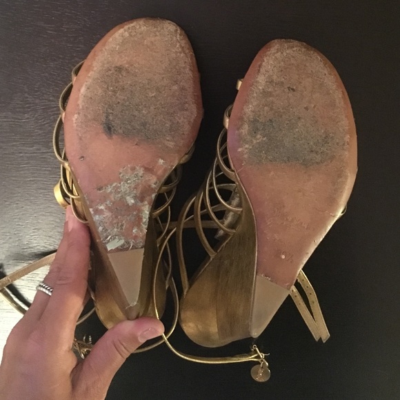 YSL Yves Saint Laurent Trybal Wedges - Picture 4 of 5